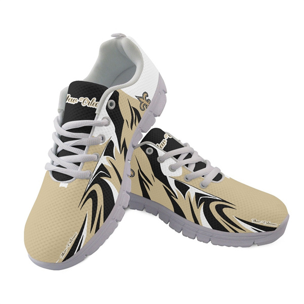 Women's New Orleans Saints AQ Running Shoes 004